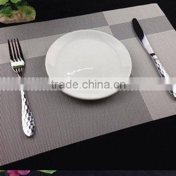 PVC woven fabric placemat