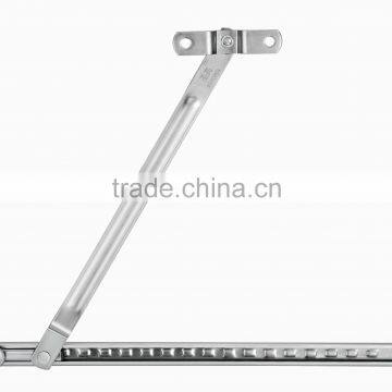 18 Square Groove, 2.0mm Thickness Stainless Steel Window Friction Hinge,window Friction Stay photo-3