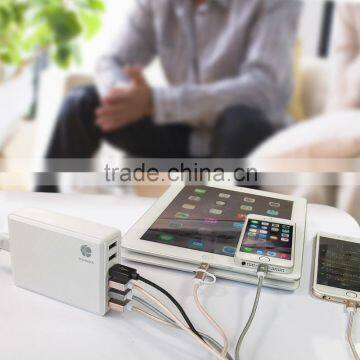 HUNDA 2016 New Product White Multi port usb charge power