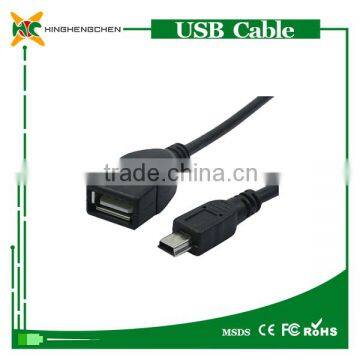 OTG V8 Data read usb cable for samsung for HTC mobile phone to connect U disk / card reader, connect a mouse, keyboard, etc.