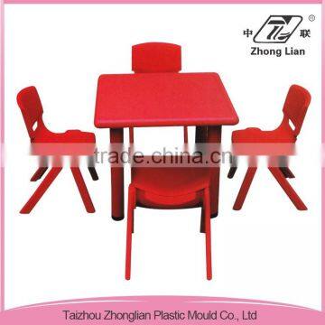 Children Size Plastic Small Colorful High Quality Dining Table and Chair photo-2