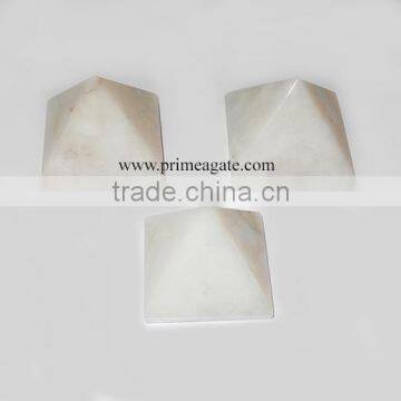 Wholesale White Agate Pyramids : Wholesale Pyramids Sale for Healing