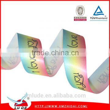 Heat Transfer Printing Satin Ribbon Decorate for Valentine's Day photo-4