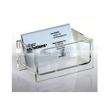 Business card holder stand/clear acrylic business card holder