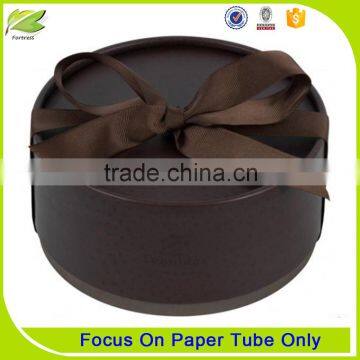 China manufacturer round hard cardboard paper gift box