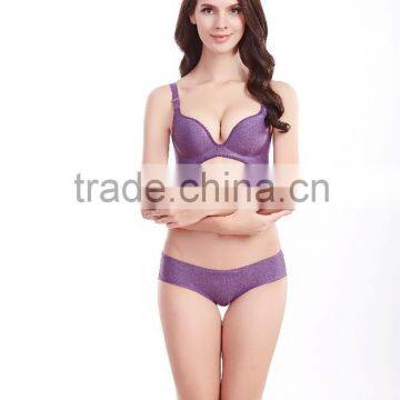 New Design One Piece Seamless Sexy Fancy Bra and Panty Set Underwear photo-5
