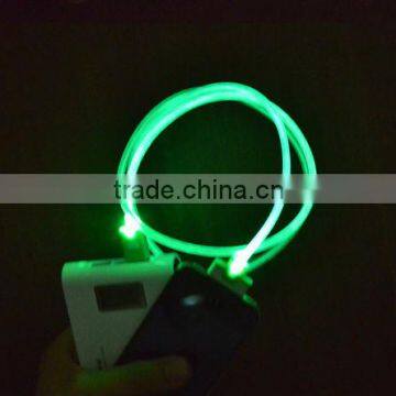 colorful led smiley face for,iphone 5 led cable