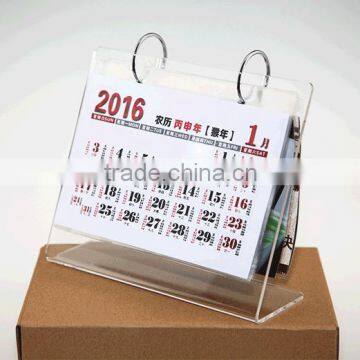 hot sale acrylic desk calendar