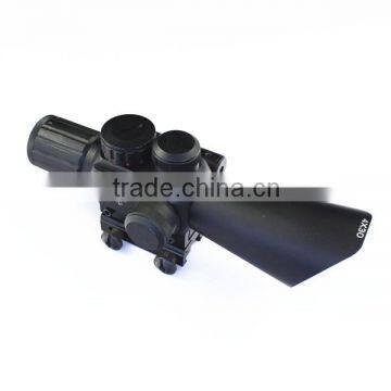 High Quality Rifle Optic Scope 4X30 Red Laser Sight With Side Attached Airgun Scope photo-2