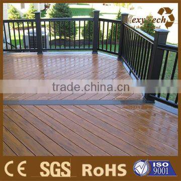 non slip crack resistant composite wood decking