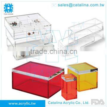Home Design Decoration Acrylic Organizer Storage Box