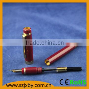 KKPEN High quality China red Ink Metal Calligraphy Fountain Pen