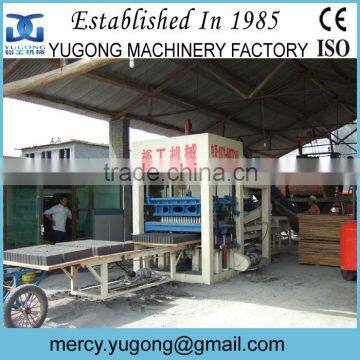 Factory supply QT8/10-15 full automatic fly ash bricks machine