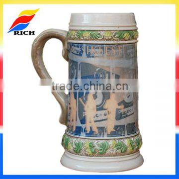 Custom High Quality Oktoberfest Stoneware German Beer Stein