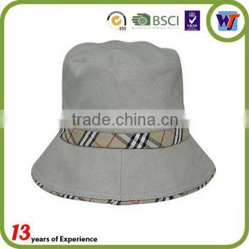 Reversible Wholesale Blank Custom 100% Cotton Plain Bucket Hat