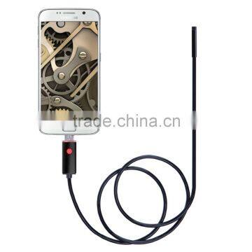 2016 Newest 2 in 1 Android and PC 5.5mm Endoscope Borescope Inspection Wire Camera