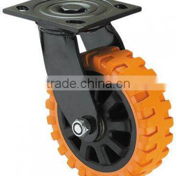 4-8 Inch Industrial Swivel PU/PVC Caster Wheel