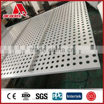 4*8ft CNC perforated screen ACP