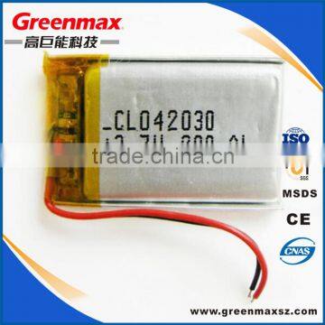 Wholesale high quality flat lithium polymer battery