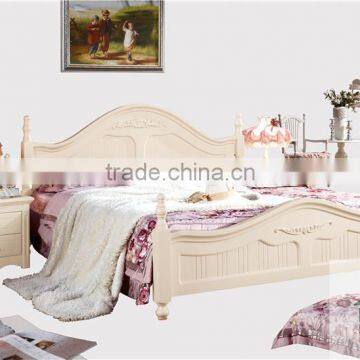 New Korea Stylish Wooden Bed Models HA-826# Wood Double Bed Models Wood Double Bed Designs