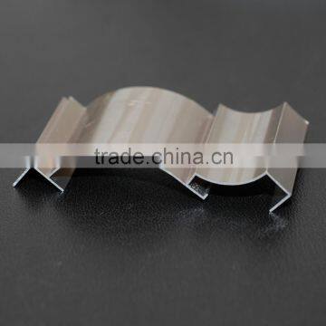 Champagne Anodized Aluminium Extrusion Profile for Building and Industry With Good Price photo-4