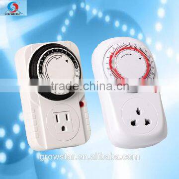 Hydroponic 24 Hours Mini Mechanical Timer Switch