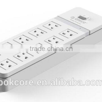 Original 4 Usb Power Strip with 8 Power Socket For Home / Office Charging