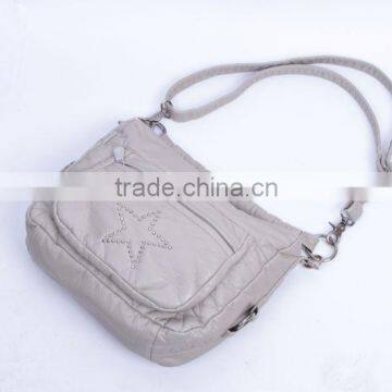 Z381 The Most Popular Washed PU Cross Body Bag From China Bag Manufacture