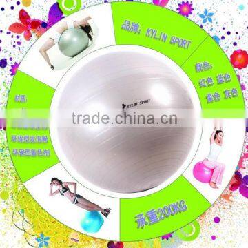 PVC Yoga Ball /PVC yoga Gym Ball/Fitness Ball65/75/85cm