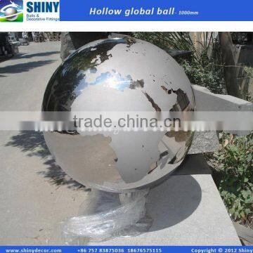 1000mm stainless steel hollow globe