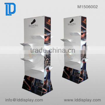 High Quality Cardboard Shoes Display,Shoes Cardboard Stands, Shoes POP Shelf Display Stands photo-5