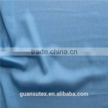 Hot Sale Sea Blue Printed 100% Polyester Bright Yarn French Chiffon Fabrics For Saree/Girl Flower Dress photo-5