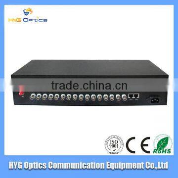 factory supply 32 channel video transceiver with high quality/ fiber opotic 32 channel video transceiver