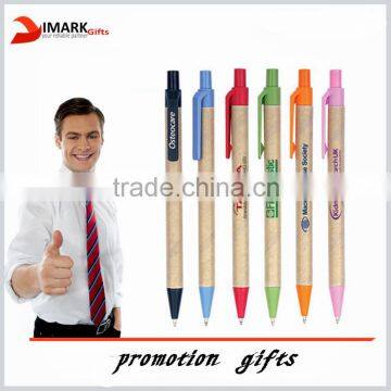 Promotional Eco Recycle Kraft Paper Pen,Carton Pen