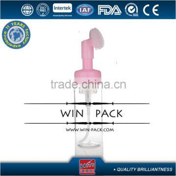 200ml foam pump bottle with brush