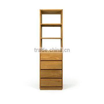 Teak Tower Bookcase - Teak Wood Furniture Jepara Indonesia