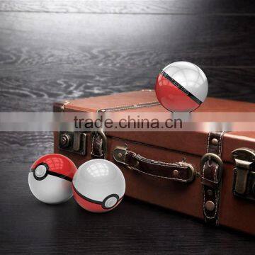 Promotion gift Pokemons Go Plus Powerbank Mobile Poke ball Plush Toy Power Bank