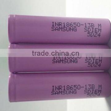 25A samsung 18650 INR18650-13B 1300mah 3.7V battery