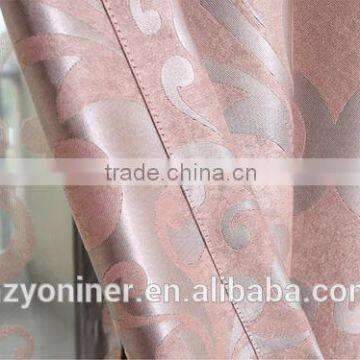 velvet jacquard blackout curtain fabric for upholstery decoration ready curtain and curtian fabric wholesale