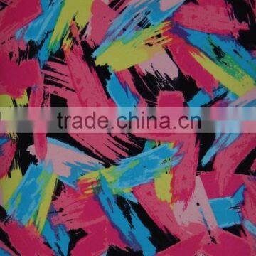 Fashion design spandex fabrics prints