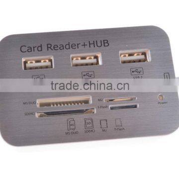 All-in-one Combo Kit USB2.0 Hub Card Reader Camera Connection Kit For IPad1/2/3 photo-2