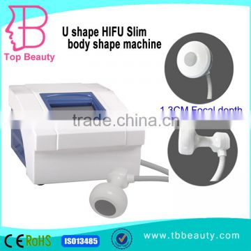 T&B portable hifu high intensity focused ultrasound for body weight loss