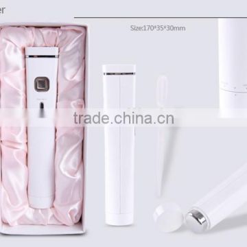 Mini Beauty instrument Portable Nano Mist Spray with massager Facial Steamer