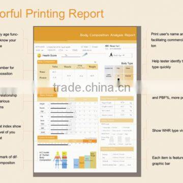 Body Compositon Analyzer Results Body Analyzer Machine BCA-2A Boby Analyzer -POPIPL photo-2