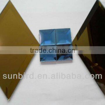 3-12mm 10mm coated glass, tinted building glass