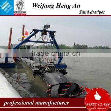 hydrauilc dredger with dredging depth 16m and slurry output 3500-4000m3/h