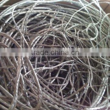 2015 new aluminium wire scrap 99.5% 99.7% 99.9%