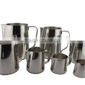 Stainless Steel Milk Jug,coffee and Milk Fronting Pitcher Stainless Steel Milk Jug photo-4