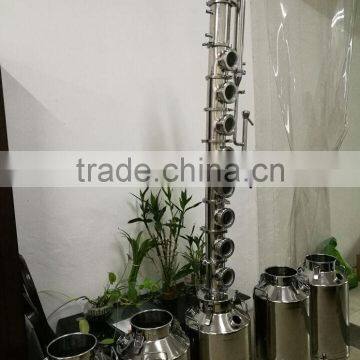 50Lt/100Lt Modular Moonshine Stills/alcohol Distiller With Reflux Distillation Column for Sale photo-3