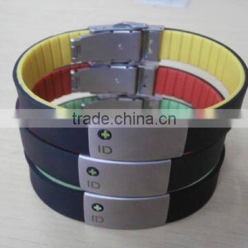 Best Quantity Adjustable Silicone Wristband With Engraved QR Code photo-6